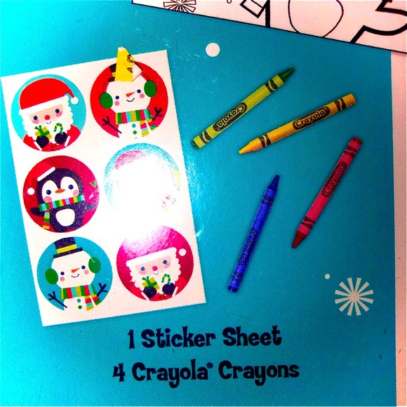 Hallmark Santa Letters with coloring sheets, envelopes, Crayons - Picture 5 of 16